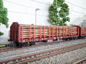 Märklin H0 47716 Güterwagen Rungenwagen der DB WgNr 31 80 472 4 069-8 in OVP